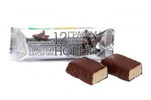 Батончик протеиновый Петродиет 12гр белка в шоколадной глазури Шоколадный 40г