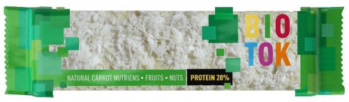 Батончик протеиновый Biotok 20% орехово-овощной с протеином 40г
