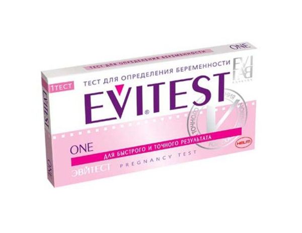 Тест evitest №1 для определения беременности (германия) фотография