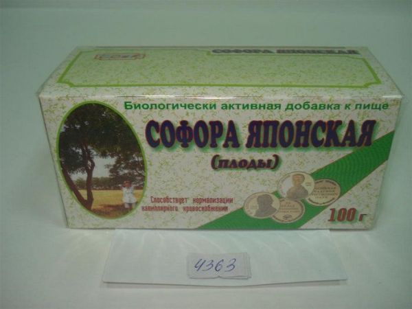 Софора японская (плоды) Соик 100г фотография