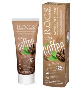 Зубная паста ROCS iLiKe Coffee 74г