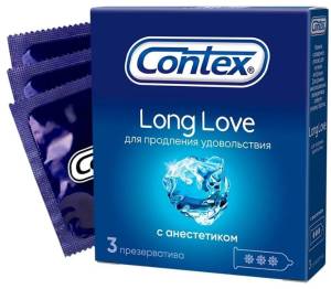 Презерватив Contex Long Love продлевающий 3шт